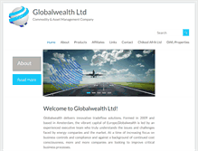 Tablet Screenshot of globalwealthltd.com